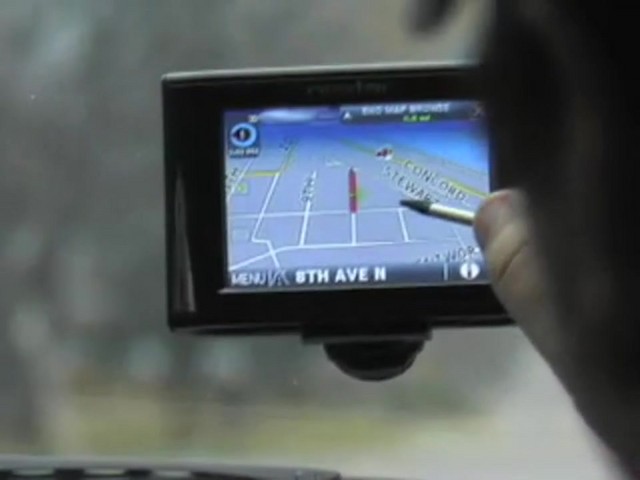 Nextar&reg; Talking GPS Satellite Navigation System with 3 1/2&quot; LCD Touch Screen  - image 4 from the video